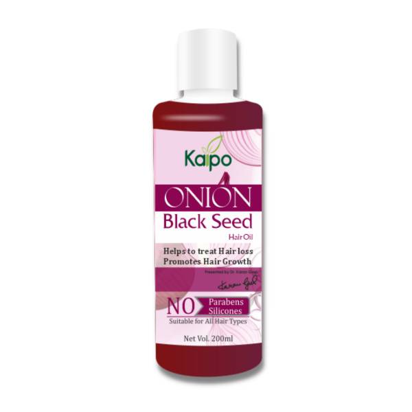 KAIPO ONION BLACK SEED HAIR KAIPO ONION BLACK SEED HAIR MRP: ₹299/- 200 ml