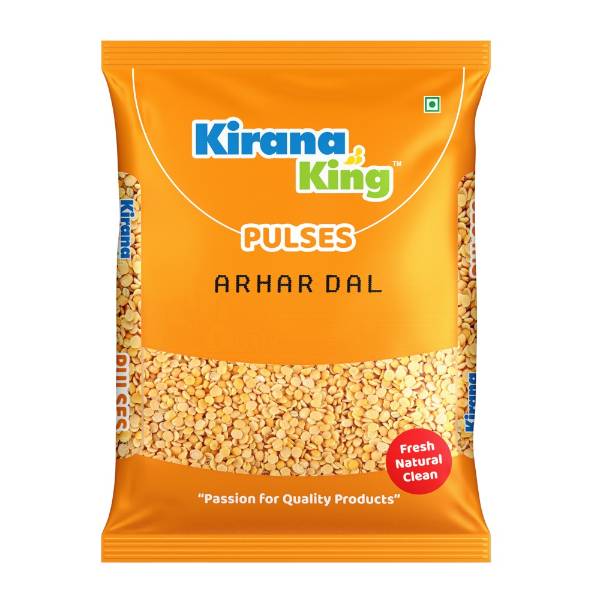 Kirana King Toor Or Arhar Dal 50PKT X 500 GM