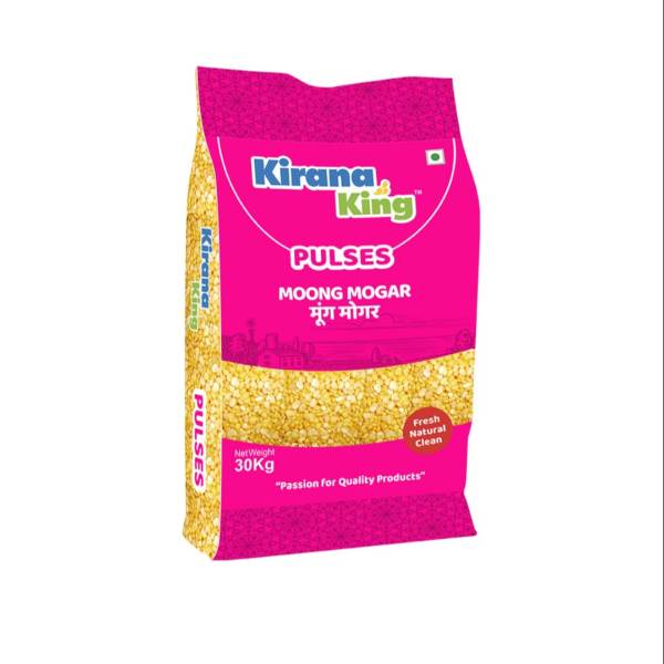 Kirana King Moong Mogar Dal 30 KG