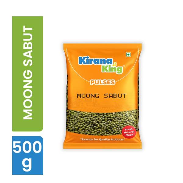 Kirana King Moong Sabut 500 GM X 50 PKT