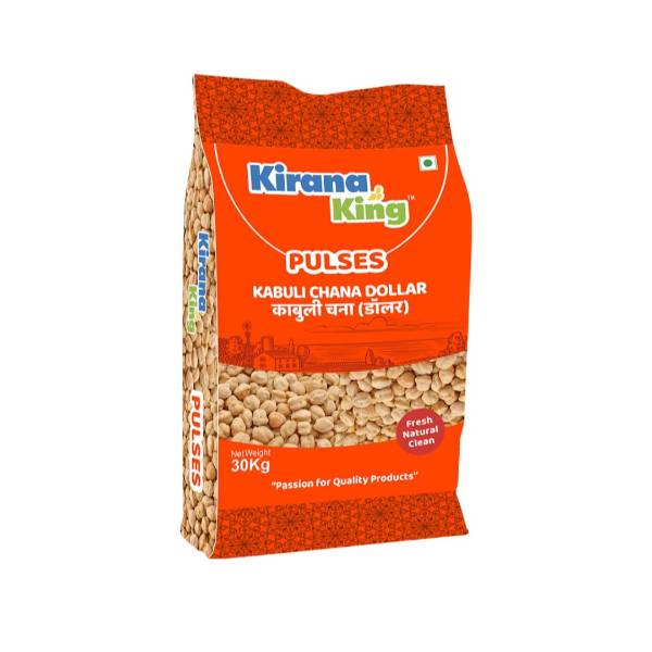 Kirana King Kabuli Chana Dollar 30 KG