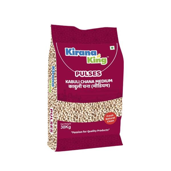 Kirana King Kabuli Chana Medium 30 KG