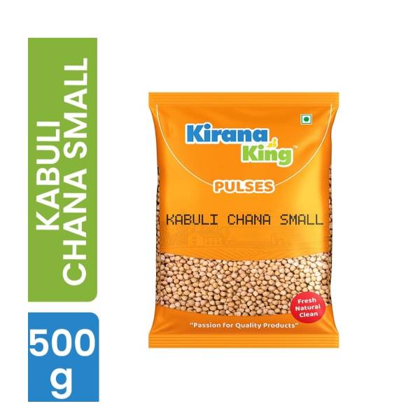 Kirana King Kabuli Chana Small 500 GM X 50 PKT