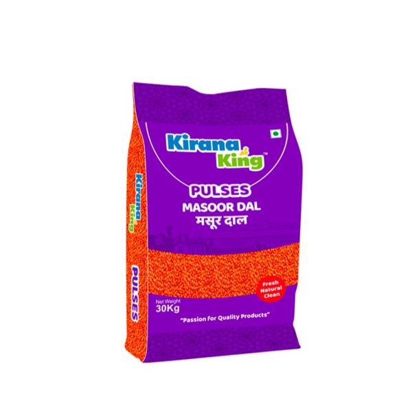 Kirana King Masoor Dal 30 KG
