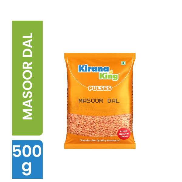 Kirana King Masoor Dal 500GM X 50PKT