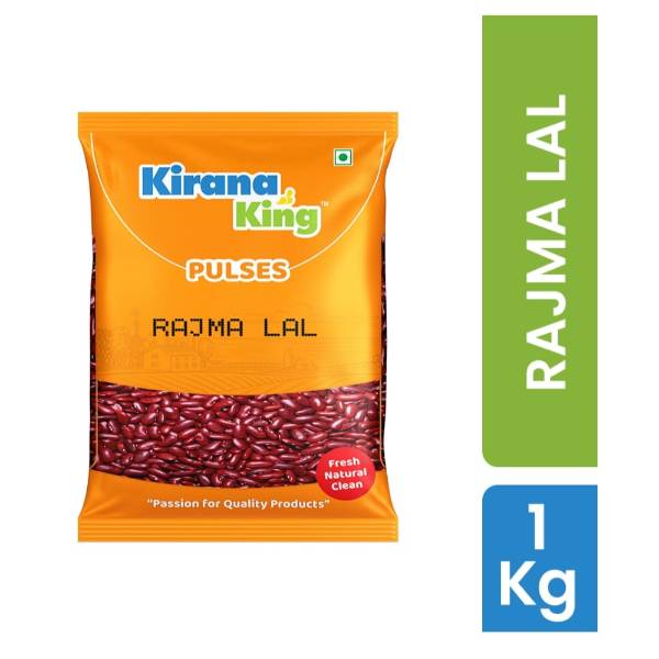 Kirana King Rajma Lal 1KG X 25PKT