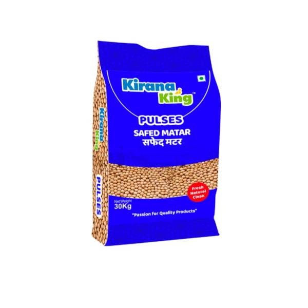 Kirana King Safed Matar 30 KG