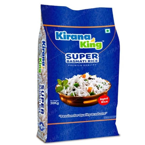 Kirana King Super Basmati Rice 30KG