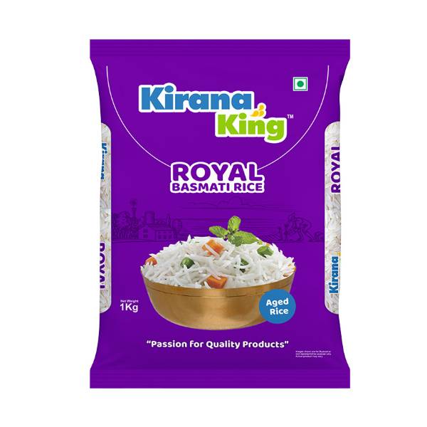 Kirana King Royal Basmati Rice 1 KG
