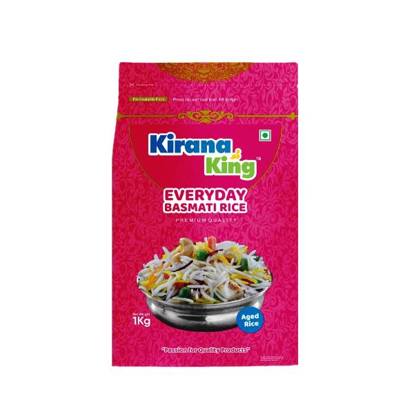 Kirana King Everyday Basmati Rice 1 KG