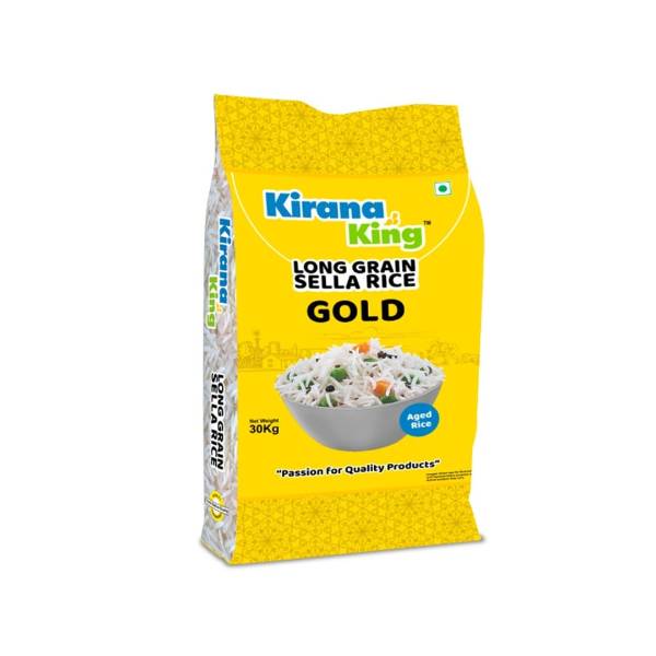 Kirana King Gold Sella Rice 30 Kg