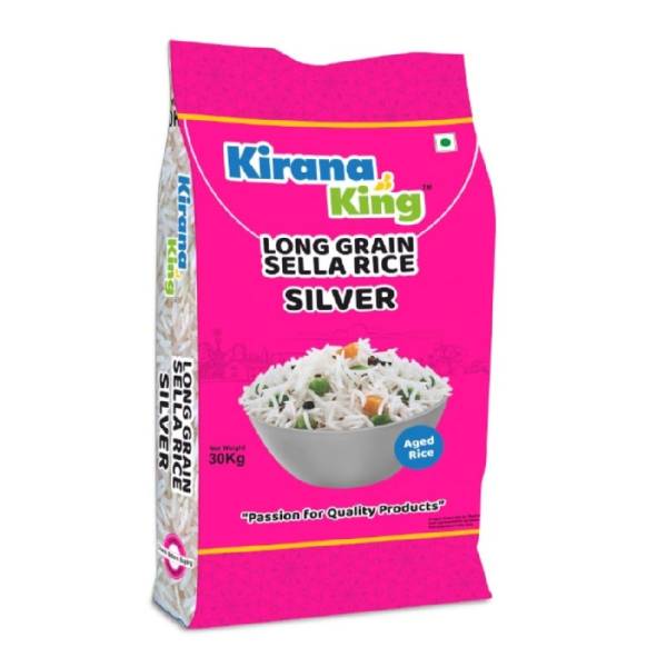 Kirana King Silver Sella Rice 30 Kg