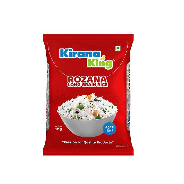 Kirana King Rozana Long grain Rice 1KG
