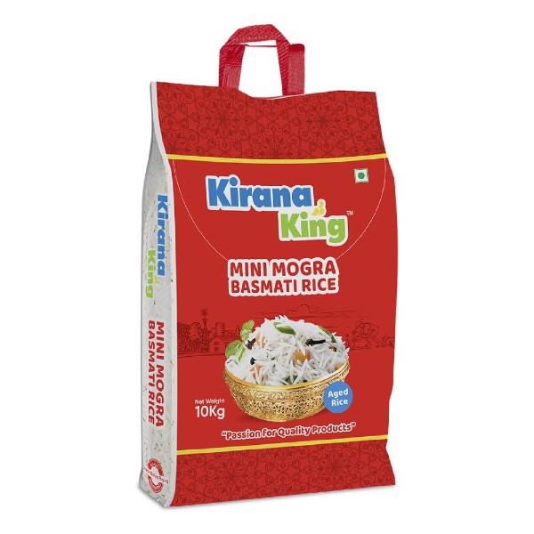 Kirana King Mini Mogra Basmati Rice 10KG