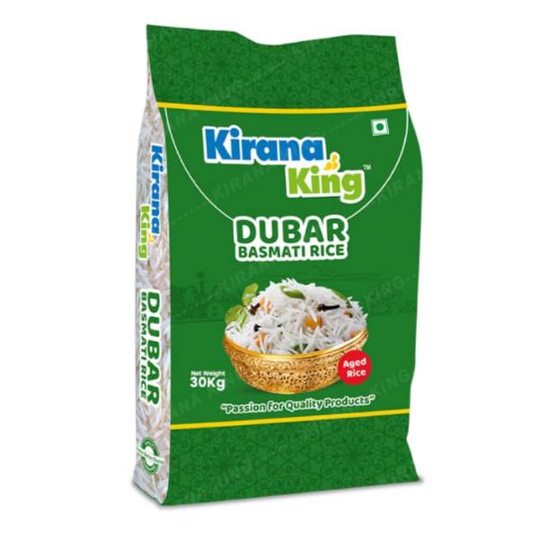 Kirana King Dubar Basmati Rice 30 KG