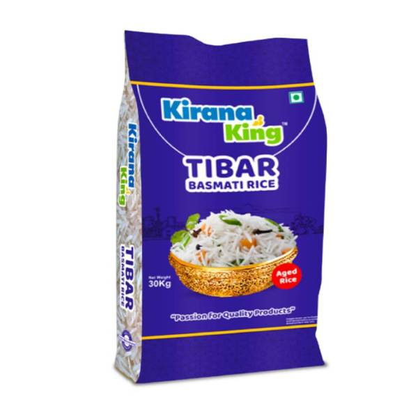Kirana King Tibar Basmati Rice 30 KG