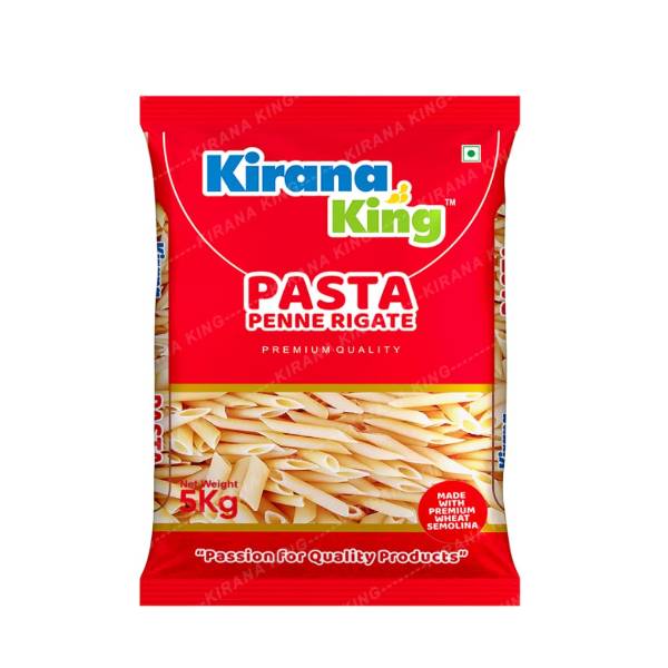 Kirana King Pasta Penne Rigate 5Kg