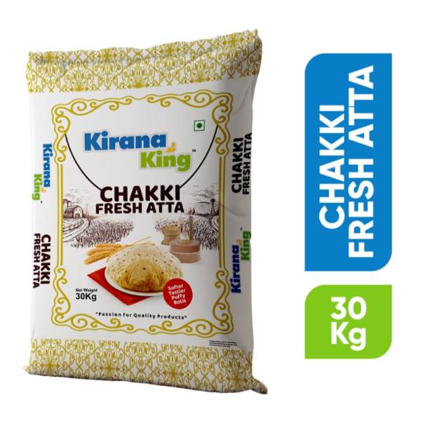 Kirana King Chakki Atta 30 Kg