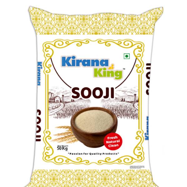 Kirana King Sooji 50 Kg