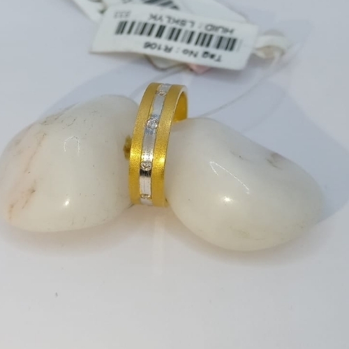 Ledies Ring K 20 Pure Gold