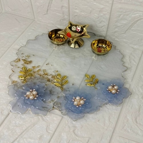 Resin Pooja Thali