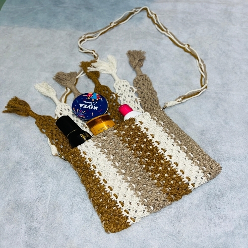 Macrame Hand Bag| Pursue With Line