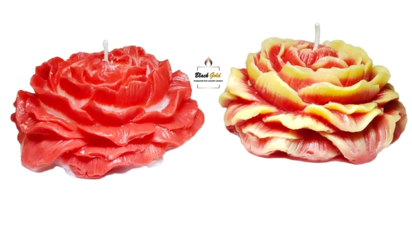 Peony Rose Candle (Set - 2)
