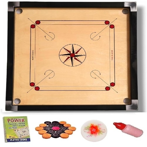 WRF Superior Matte Finish Practice Carrom Board