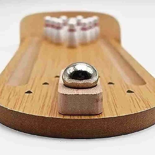 Wooden Mini Bowling