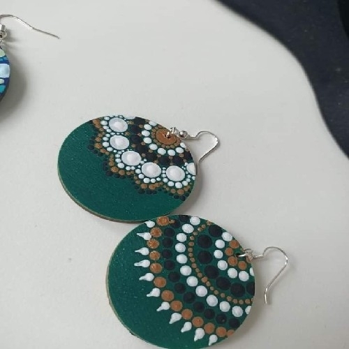 Mandala Ear Rings