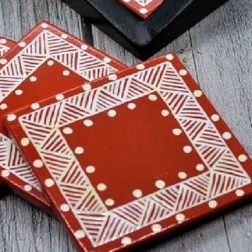 Wooden Tea Coaster
