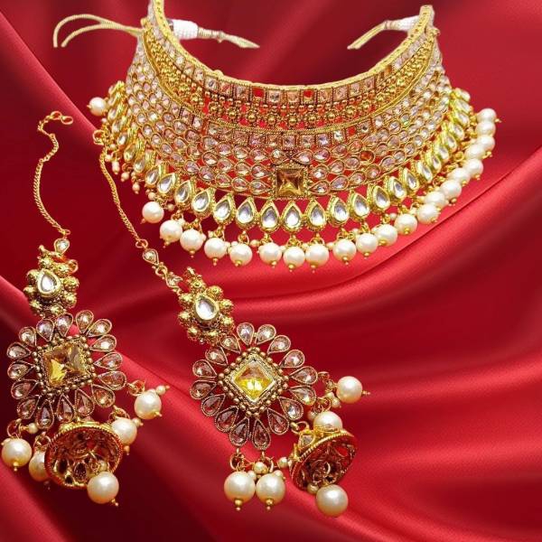Trending and fashionable Gold-plated set 6060