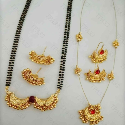 Chandrika Mangalsutra & Invisible Necklace