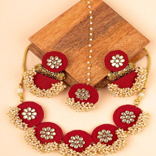 Fabric Necklace