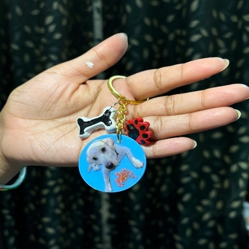 Resin Keychain