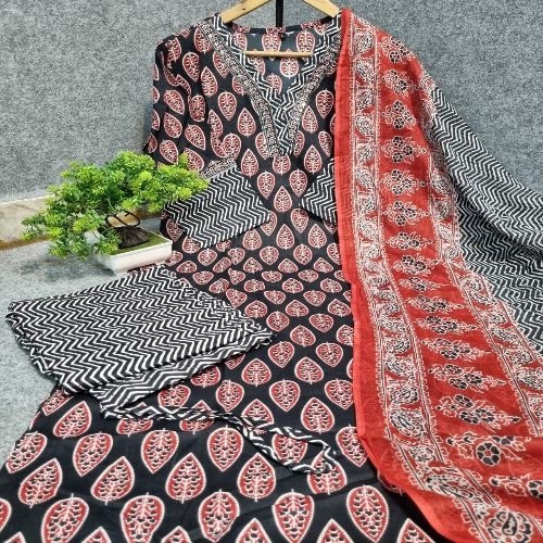 3 Pcs Cotton Suit