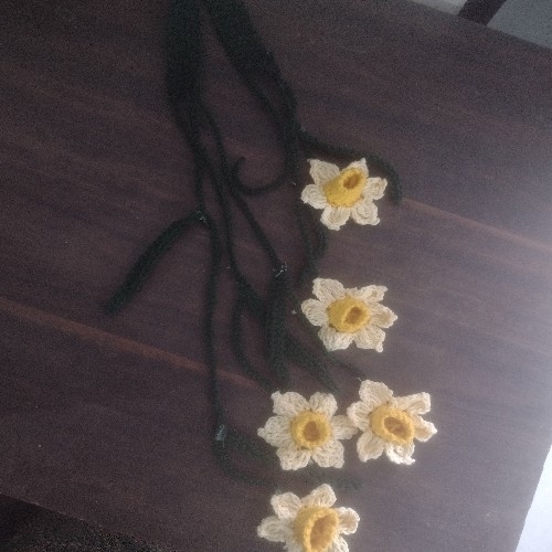 Crochet Curtain Holder