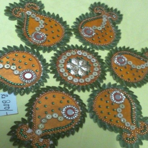 Quilling rangoli