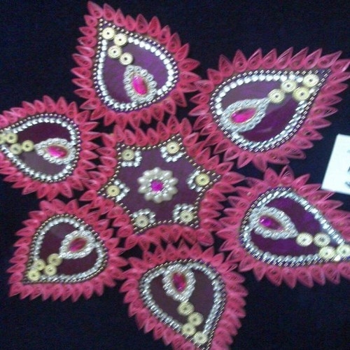 Quilling rangoli