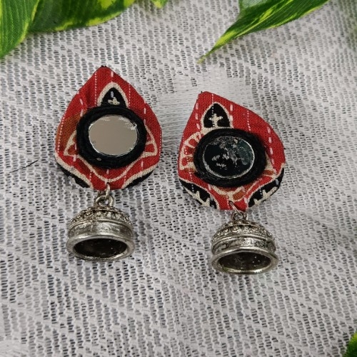 Ajtak Mirror Earrings 1 Pair