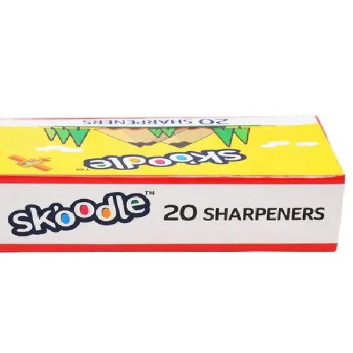 Skoodle 20 Sharpeners Colourful