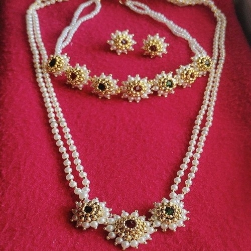 Moti Neckles Long And Short Combo Set