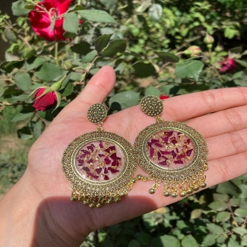 Resin earrings