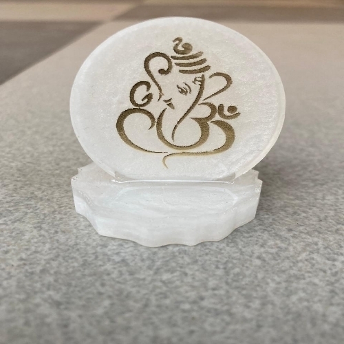 Resin Ganpati Dashboard Stand