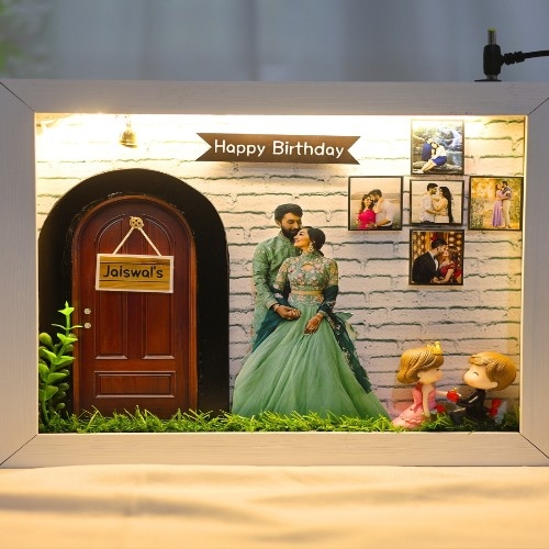 Beautiful Birthday Miniature Frame