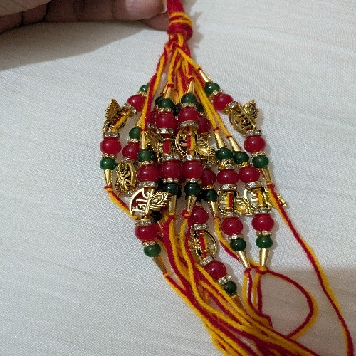 Home Made Rakhi For Raksha Bandhan