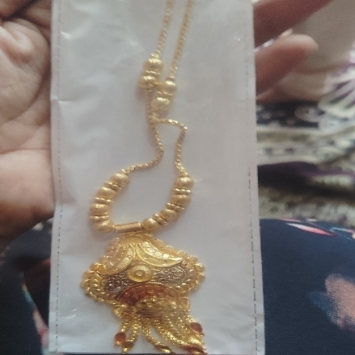 Chain Pandle With Earrings