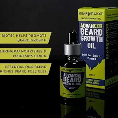 Beardinator, Advanced Beard Growth Oil For Men For Faster Growth