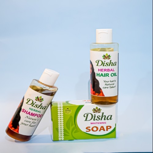 Hebal Oil, Whitening Soap And Herbal Shampoo Combo