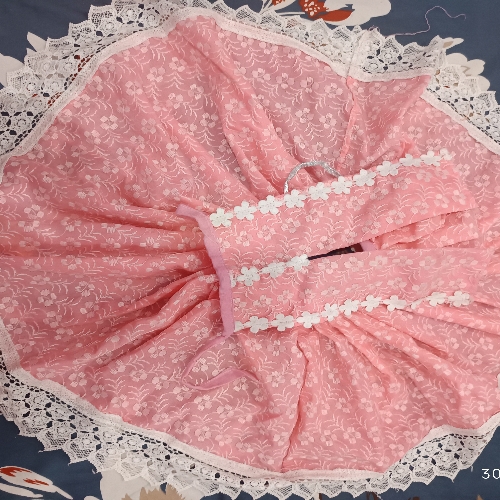 12 No Laddu Gopal Dress Pink Colour